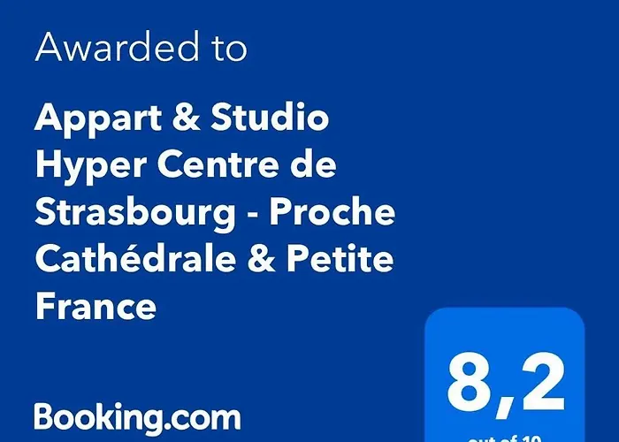 & Hyper Centre De - Proche Cathedrale & Petite France 아파트 스트라스부르